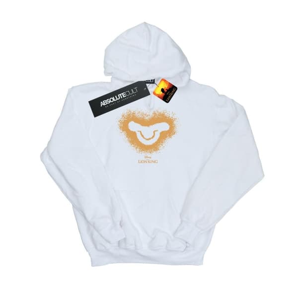 Disney Mens The Lion King Movie Simba Baby Face Hoodie