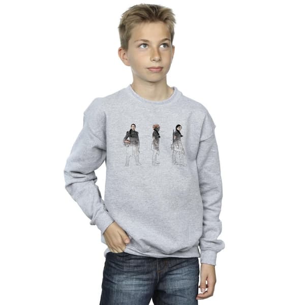 Star Wars Boys The Book Of Boba Fett Fennec Painted Concept Sweatshirt