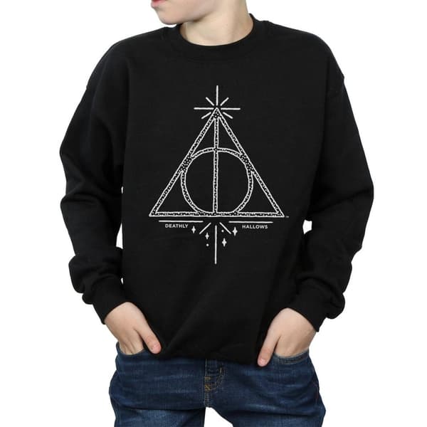 Harry Potter Boys Deathly Hallows Symbol Sweatshirt