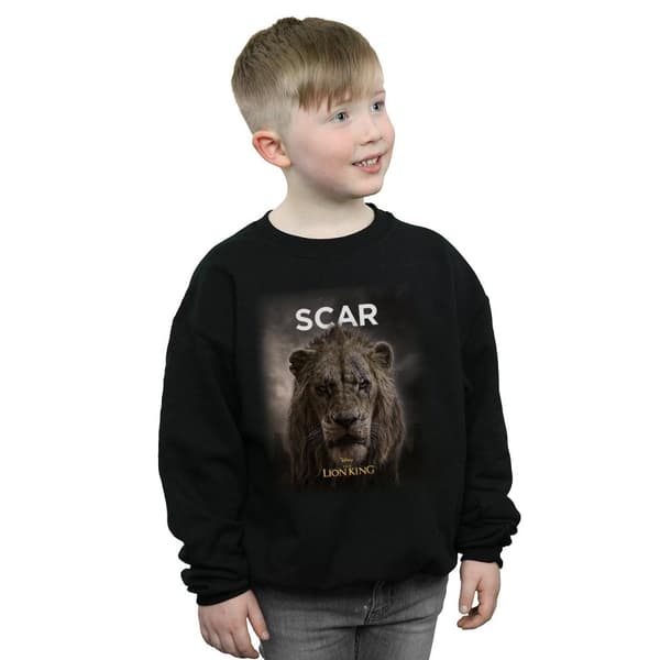 Disney Boys The Lion King Movie Scar Poster Sweatshirt