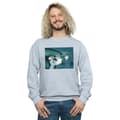 Miniatyrbillede 2 af 3: Looney Tunes Mens Bugs Bunny Sylvester Letter Sweatshirt