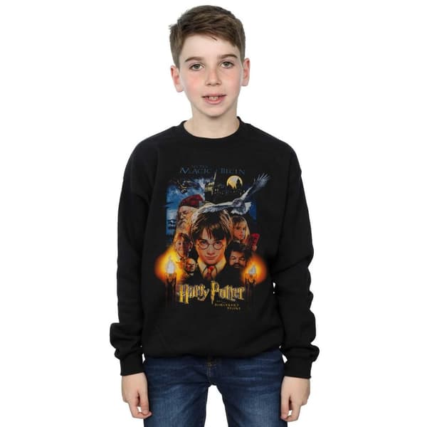 Harry Potter Pojkar Trollkarlens sten Poster Sweatshirt