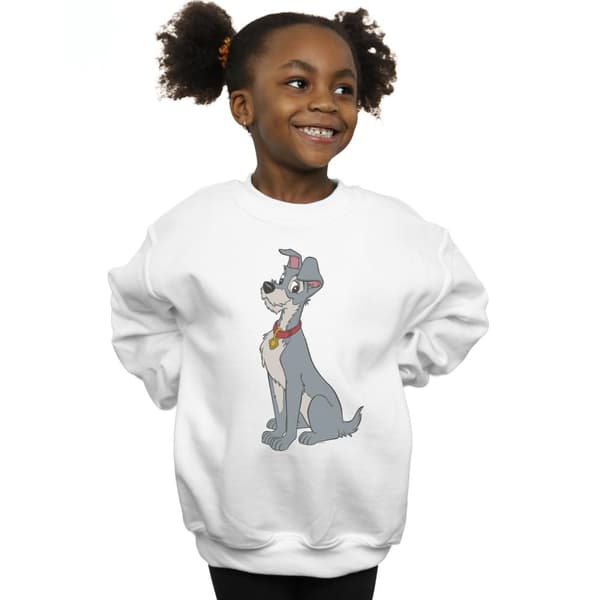 Disney Girls Lady And The Tramp Spaghetti Heart Sweatshirt