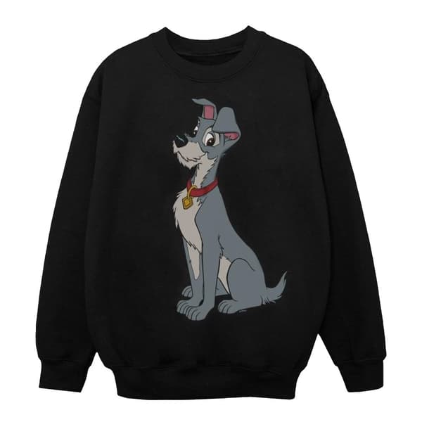 Disney Girls Lady And The Tramp Spaghetti Heart Sweatshirt
