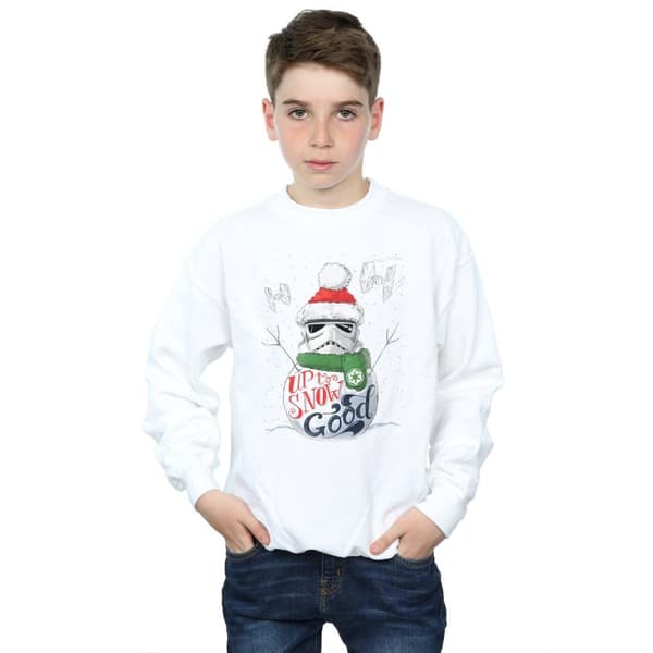 Star Wars Pojkar Stormtrooper Up To Snow Good Sweatshirt