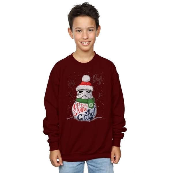 Star Wars Pojkar Stormtrooper Up To Snow Good Sweatshirt