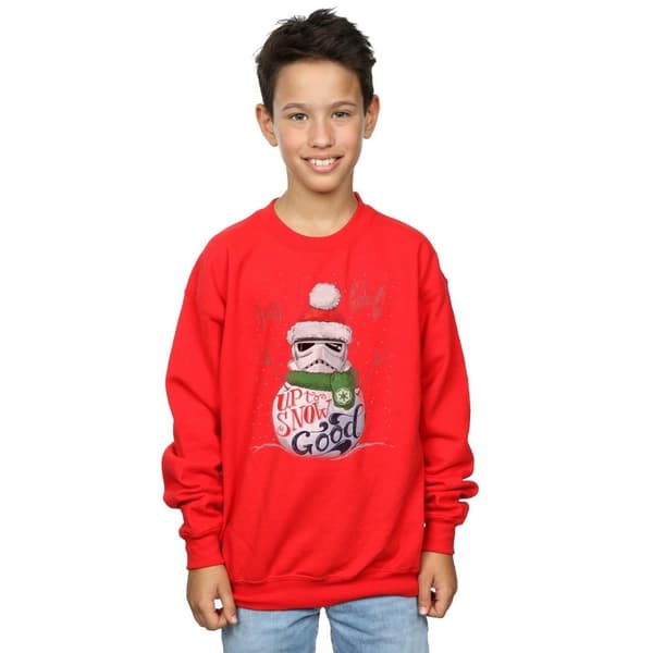 Star Wars Pojkar Stormtrooper Up To Snow Good Sweatshirt