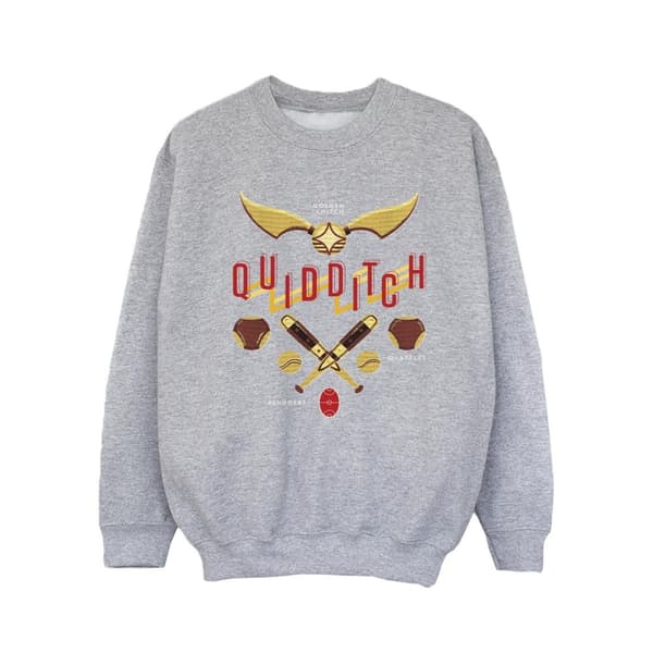 Harry Potter Girls Quidditch Golden Snitch Sweatshirt