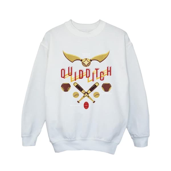Harry Potter Girls Quidditch Golden Snitch Sweatshirt