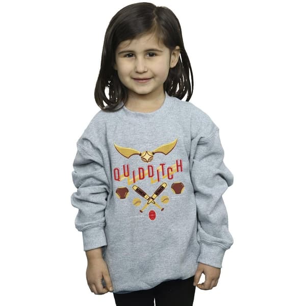 Harry Potter Girls Quidditch Golden Snitch Sweatshirt