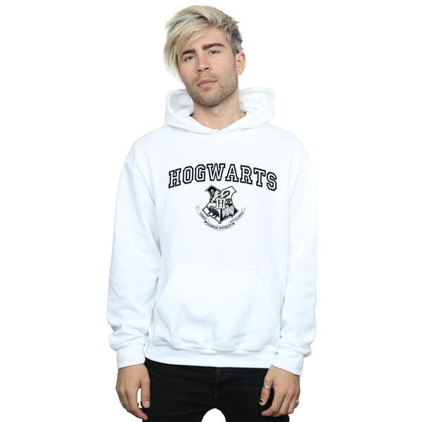 Harry Potter Mens Hogwarts Crest Hoodie