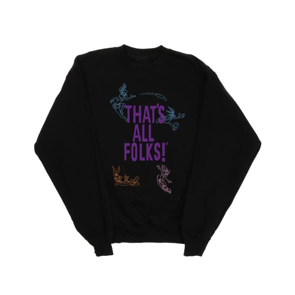 Looney Tunes Mens That´s All Folks Sweatshirt