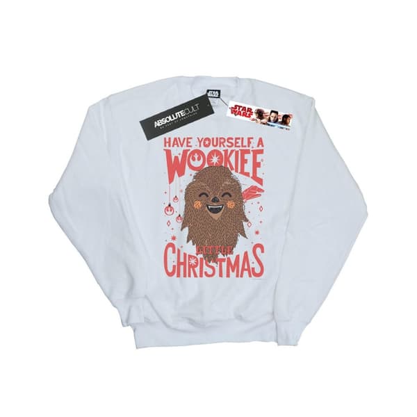 Star Wars Boys Wookiee Little Christmas Sweatshirt