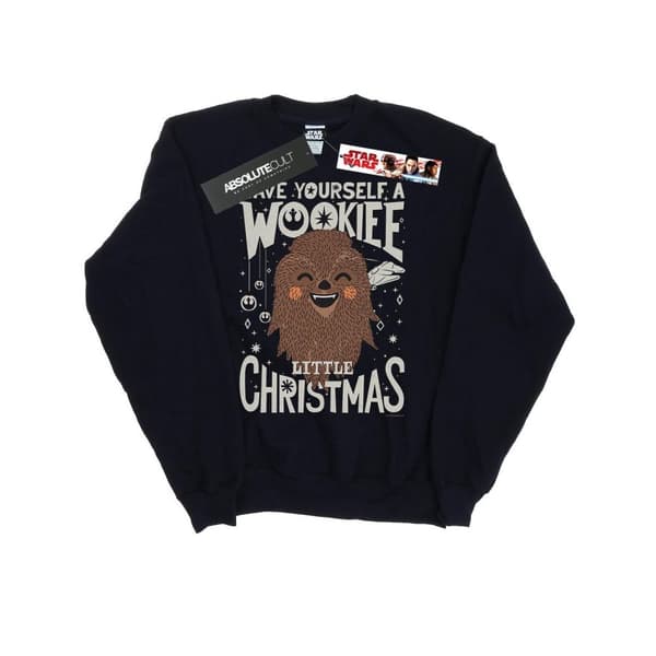 Star Wars Boys Wookiee Little Christmas Sweatshirt