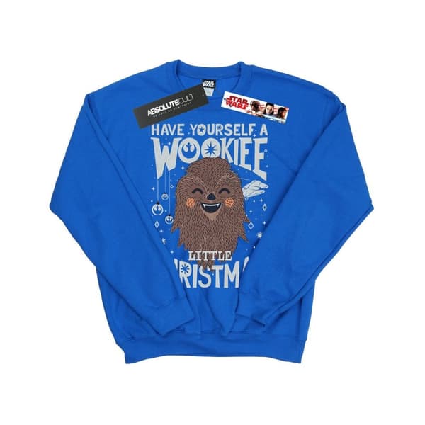 Star Wars Boys Wookiee Little Christmas Sweatshirt