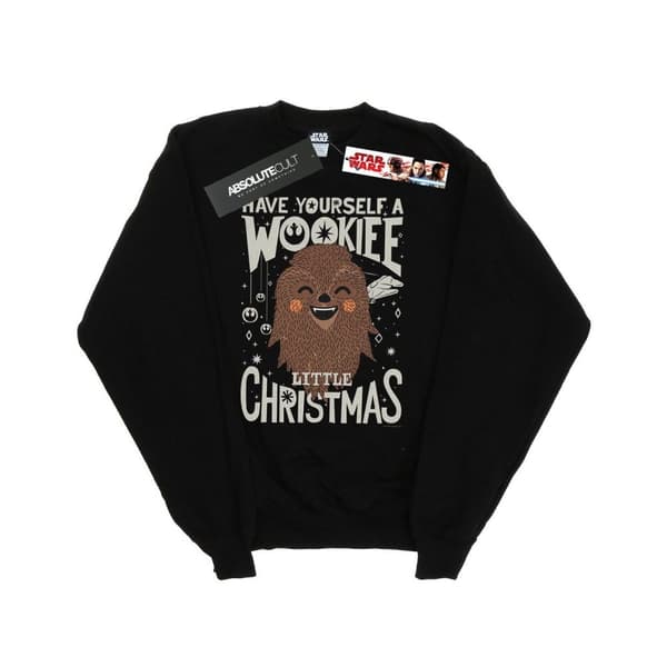 Star Wars Boys Wookiee Little Christmas Sweatshirt