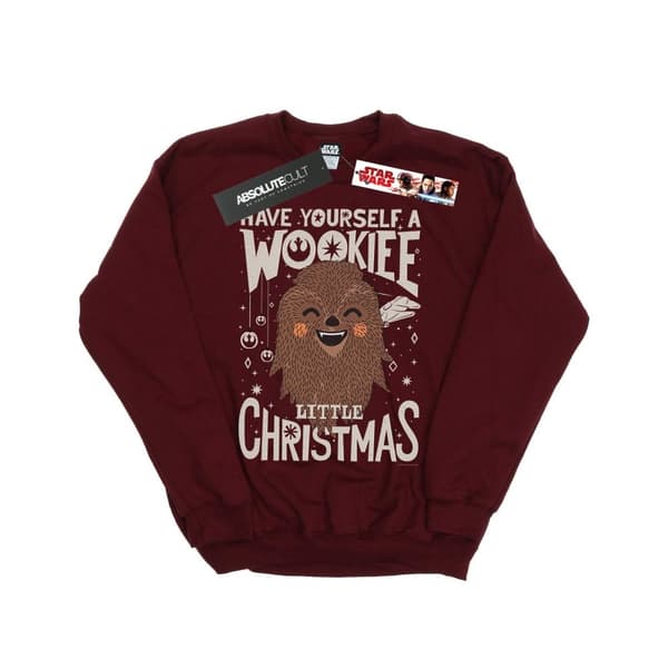 Star Wars Boys Wookiee Little Christmas Sweatshirt