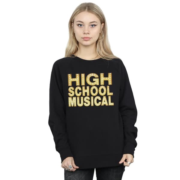Disney High School Musical The Musical Lights - Sweatshirt med logotyp för kvinnor/damer