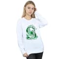 Miniatyrbild 2 av 5: Harry Potter Dam/Tjej Slytherin Orm Sweatshirt