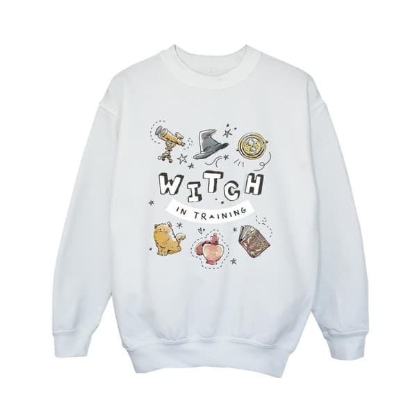 Harry Potter Pojkar - Witch In Training-tröja White 5-6 Years