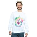 Miniatyrbilde 3 av 4: Harry Potter Mens Gryffindor Crest Tie Dye Infill Sweatshirt