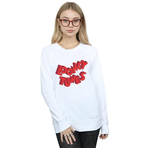 Looney Tunes Sweatshirt med 3D-logotyp för damer/kvinnor