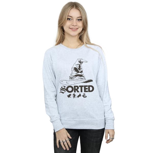 Harry Potter Sweatshirt med sorteringshatt för kvinnor/damer