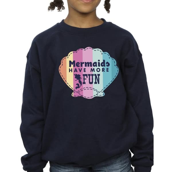 Disney Den lilla sjöjungfrun Fun Sweatshirt för flickor