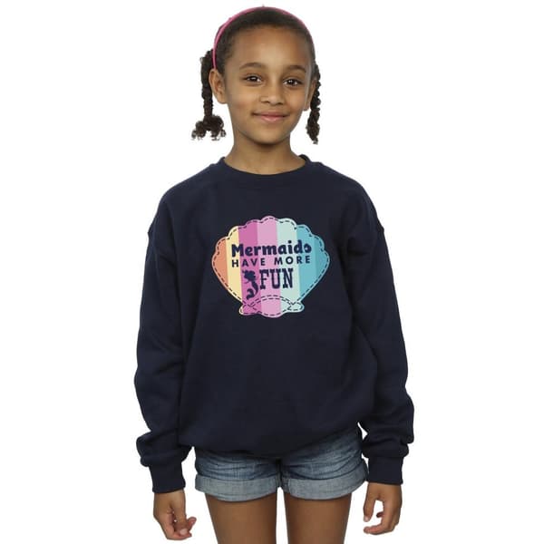 Disney Den lilla sjöjungfrun Fun Sweatshirt för flickor