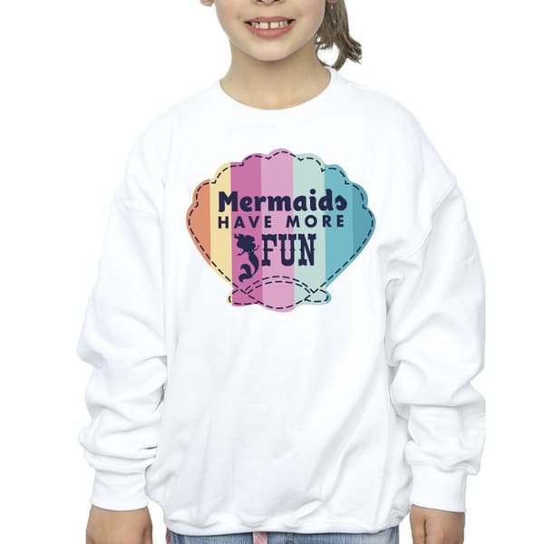Disney Den lilla sjöjungfrun Fun Sweatshirt för flickor