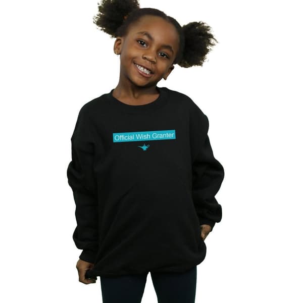 Disney Sweatshirt med officiell önskegivare från Aladdin för flickor