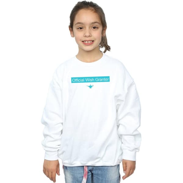 Disney Sweatshirt med officiell önskegivare från Aladdin för flickor