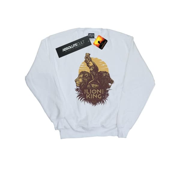 Disney Pojkar Lejonkungen Film Soluppgång Collage Sweatshirt