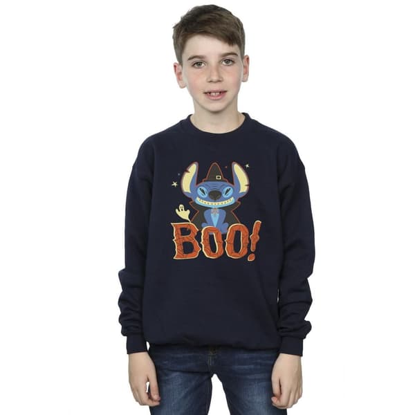 Disney Boys Lilo & Stitch Boo! Sweatshirt