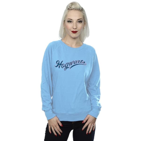 Harry Potter Womens/Ladies Hogwarts Writing Sweatshirt