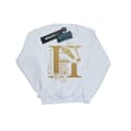 Miniatyrbillede 1 af 5: Harry Potter Girls Hufflepuff Glitter Sweatshirt