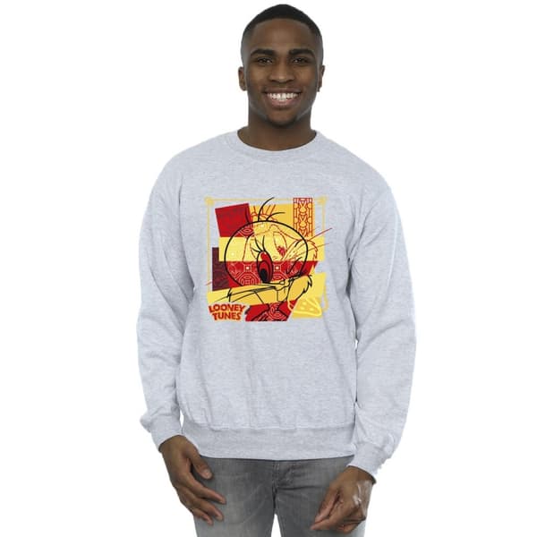 Looney Tunes Mens Tweeday Rabbit New Year Sweatshirt