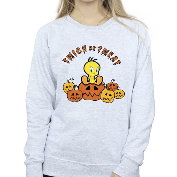 Looney Tunes Twick Or Tweat - Sweatshirt för kvinnor/damer
