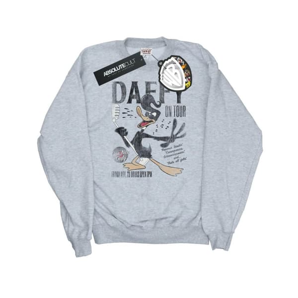 Looney Tunes Dam/Tjej Daffy Duck Concert Sweatshirt