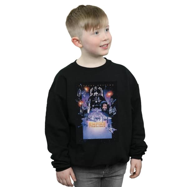 Star Wars Boys Episode V Movie Poster Sweatshirt