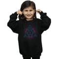 Miniatyrbillede 2 af 5: Harry Potter Girls Neon Deathly Hallows Sweatshirt