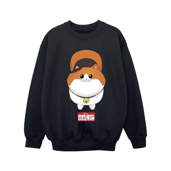 Disney Sweatshirt med kattansikte för flickor Big Hero 6 Baymax