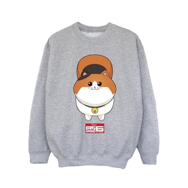 Disney Sweatshirt med kattansikte för flickor Big Hero 6 Baymax