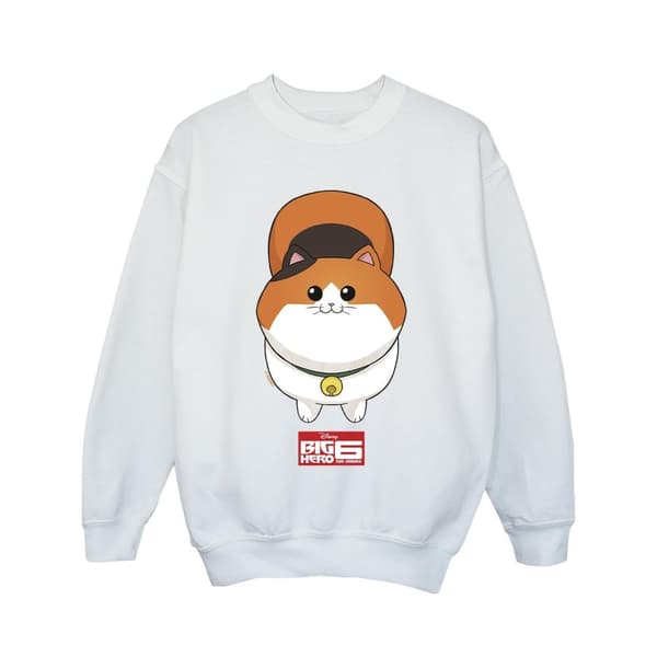 Disney Sweatshirt med kattansikte för flickor Big Hero 6 Baymax