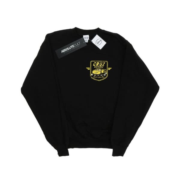 Disney Girls Cars Cruz Ramirez Faux Pocket Logo Sweatshirt