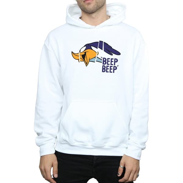 Looney Tunes Mens Road Runner Beep Beep Hoodie