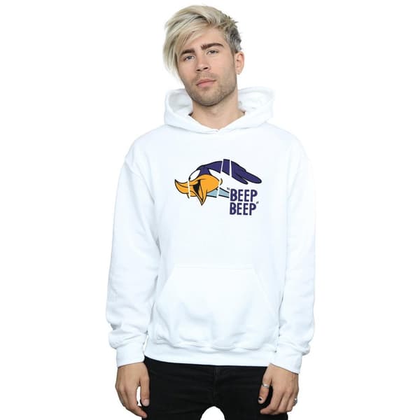Looney Tunes Mens Road Runner Beep Beep Hoodie