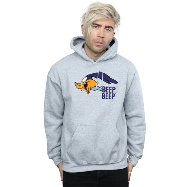 Looney Tunes Mens Road Runner Beep Beep Hoodie