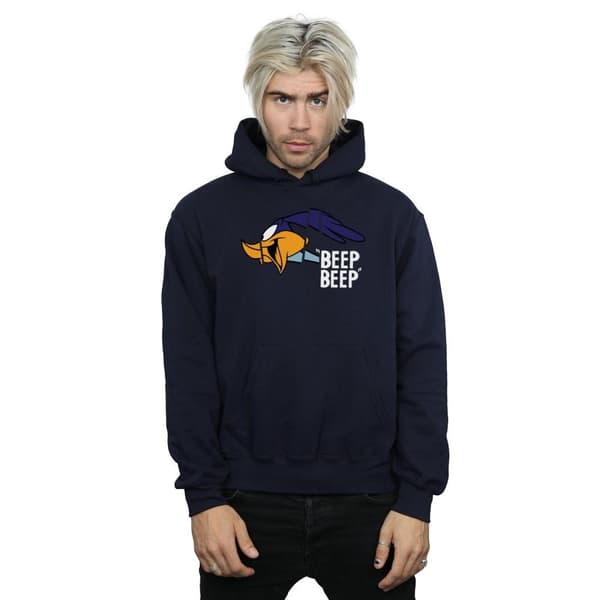 Looney Tunes Mens Road Runner Beep Beep Hoodie
