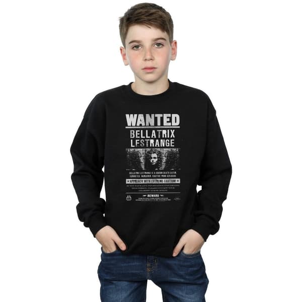 Harry Potter Pojkar Bellatrix Lestrange Wanted Sweatshirt